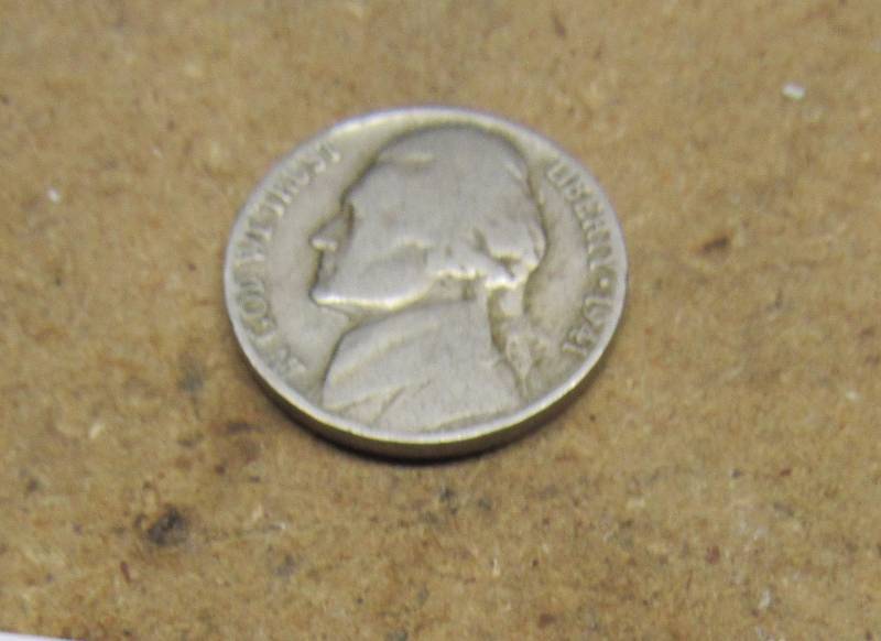 lot 7701 image: 1941 Jefferson Nickel Coin