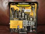7 piece- Standard Gear Wrench - Ratcheting Wrench Set! Sizes: 3/8