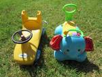 Lot of 2 Little Tykes Riding Toys
