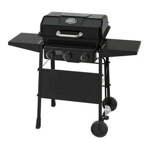 lot 1590 image: Expert Grill 3 Burner Propane Gas Grill 27 000 BTU 450 Sq. In. Total Cooking Area Black