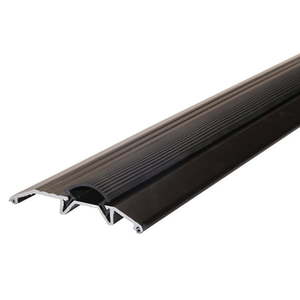 lot 1598 image: M-D Building Products 10116 Bronze Aluminum Deluxe Low Threshold