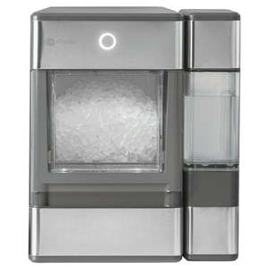 lot 5828 image: GE Profile Opal Nugget Ice Maker  Side Tank Makes up to 24lbs per day Countertop Icemaker Stainless Steel-Retail $579.00
