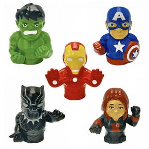 lot 5838 image: Marvel Avengers Finger Puppets