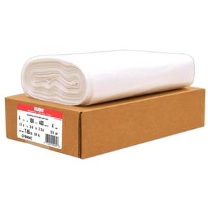 lot 1629 image: Polyethylene Clear Plastic Sheeting-4 mil  4and#39 x 100and#39 Clear