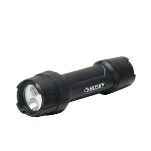 lot 3558 image: 500 Lumens Tough Stainless Steel Core Multi-Setting LED Flashlight Impact And Water Resistant With Batteries