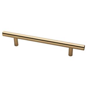 lot 3578 image: Liberty 5-116 in. (128mm) Center-to-Center Champagne Bronze Bar Drawer Pull 24Pc