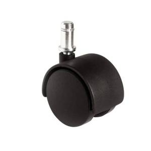 lot 5853 image: Slipstick 292830 2 in. Heavy Duty Castor Wheels with 0.43 in. Stem - Black Pack of 5