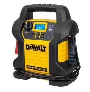 lot 1714 image: DEWALT DXAEJ14 Digital Portable Power Station Jump Starter 1400 Peak Amp Battery Booster, 120 PSI Digital Air Compressor, 3.1A USB Ports, Battery Clamps (B06XD6XBCM)