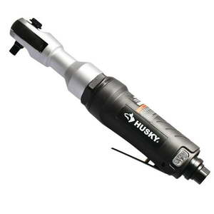 lot 1716 image: Husky 80 Foot per Pound Max Torque 38 Inch Reaction-less Ratchet with Rubberized Grip and Ball Type Socket