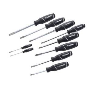 lot 1727 image: Husky Screwdriver Set (10-Piece)