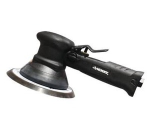 lot 1750 image: Husky 6 in. Dual Action Disc Sander Polisher 10000 RPM Speed H4870