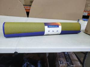 lot 2552 image: Vivitar Non Slip Exercise Mat, 24 Wide, Box Of 6