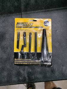 lot 3573 image: Multi-Fit Wet Dry Vacuum Accessories VT1215 Vacuum Micro Cleaning Kit Vacuum Attachments For Compact Wet Dry Shop Vacuum