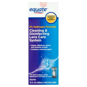 lot 3594 image: Equate NA Multi-purpose softrigid contact lens solution