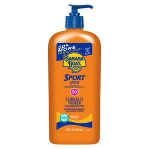 lot 3608 image: Banana Boat  AVOBENZONE HOMOSALATE OCTOCRYLENE  LOTION