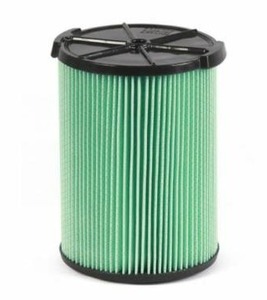 lot 5914 image: ridgid vf6000 genuine replacement 5-layer allergen fine dust and dirt wetdry vac filter for ridgid 5-20 gallon vacuums