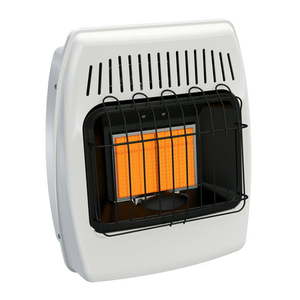 lot 1677 image: Dyna-Glo 12 000 BTU Liquid Propane Infrared Vent Free Wall Heater