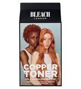 lot 2456 image: Bleach London Copper Toner For A Golden Bronze Finish Hair Dye 2 Pack