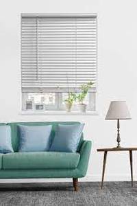 lot 1689 image: MainStays 1 Cordless Vinyl Blind 48x64H
