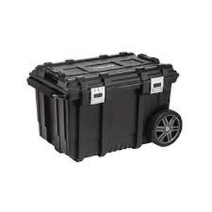 lot 3599 image: Husky 26-inch Connect Rolling Tool Storage Box Black