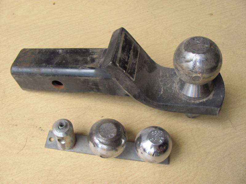 lot 8004 image: Convert - A - Ball & Slide - In Hitch, 1-78 , 2, & 2-516 - towing hitch ball