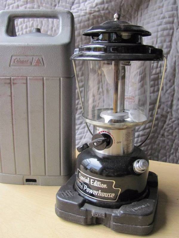 lot 8008 image: Coleman Lantern with Hard Case - Special Edition POWERHOUSE