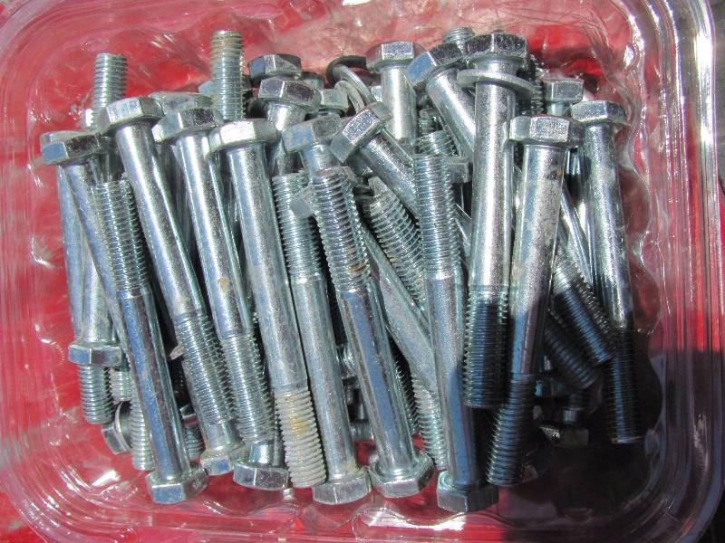 lot 8074 image: Lot of BOLTS - Approx 60 ct.
