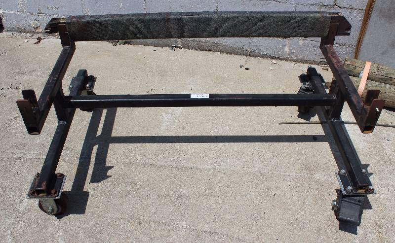 lot 9037 image: Jet-Ski Cart - Needs a new 2x4 and one wheel doesnt roll - cool cart w an easy fix