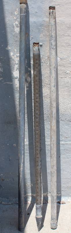 lot 9061 image: Sand Point and pipe for Well Water Source