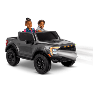 lot 1752 image: Ford F-150 Raptor 12V Battery Ride-on Toy Carbonized Grey by Huffy Retail $398.00