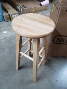 lot 2607 image: 29x13 Wooden Stool