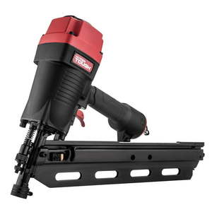 lot 2668 image: Hyper Tough Pneumatic 21 Degree Framing Nailer with Nails (50 Count)