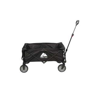 lot 2669 image: Ozark Trail Folding Multipurpose Camp Wagon Cart Black