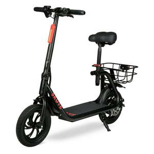 lot 1812 image: Hyper Toys 36 Volt Skute Commute 12 inch Seated Electric Scooter Max Speed 15.5 mph Max Distance 15 Miles Retail $398.00