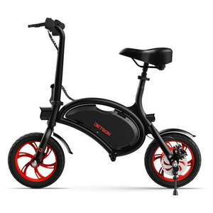lot 1818 image: Jetson Bolt Folding Electric Ride-On with Twist Throttle Cruise Control Up to 15.5 mph Black Retail&nbsp$398.00