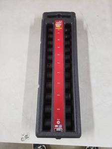 lot 2610 image: Husky 12 in. Drive Impact Socket Set, Metric in Blow Molded Case (11-Piece)