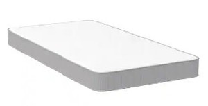 lot 1800 image: DHP Polyester Mattress White 6296169 Twin