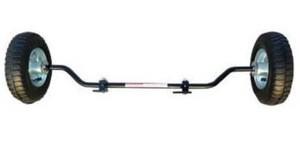 lot 1785 image: Hardline 1602-UT-H Universal Training Wheels for All 50CC Motorcycles