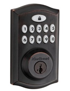 lot 2638 image: KwikSet Electronic Dead Bolt