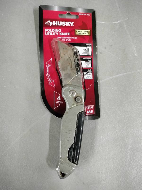 Husky Folding Utility Knife  ✨Welcome to KC Market House