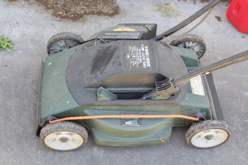 Black Decker 4.0HP Electric Lawn Mower Wichita Midtown