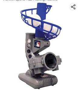 lot 23184 image: Franklin Sports MLB Pitching Machine