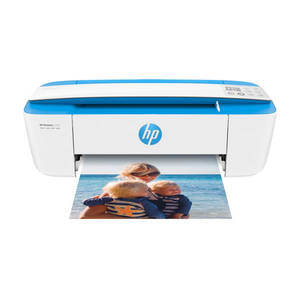 lot 61170 image: HP - DeskJet 3755 Wireless All-in-One Instant Ink Ready Inkjet Printer - Blue