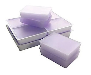 lot 61172 image: Performa Paraffin Wax Refill, 1 Pound Lavender Scented Blocks, Case of 36, Paraffin Bath Wax, Medical Grade Paraffin Wax for Parhand BaffeeWaxAllisor Wax Bath,