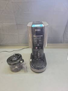 lot 61173 image: $$ Ninja NC299AMZ CREAMi Ice Cream Maker7 One-Touch Programs, with (1) Pint Container & Lid, Compact Size