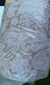 lot 30009 image: TAUPE PAISLEY QUILT- TWINXL TWIN