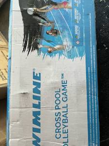 lot 30030 image: SWIMLINE CROSSPOOL VOLLEYBALL