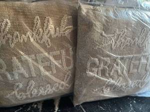 lot 30035 image: THANKFUL BLESSED THROW PILLOWS (2)