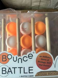 lot 30040 image: Bounce BATTLE WOODEN GAME