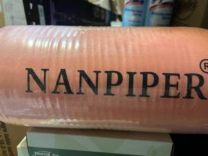 lot 30058 image: NANPIPER PINK THROW